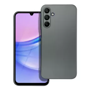   Samsung Galaxy A15 4G / A15 5G szilikon tok, hátlaptok, telefon tok, mikroszálas belsővel, szürke, Metallic