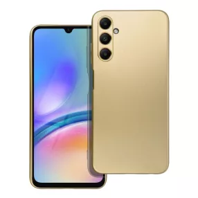   Samsung Galaxy A05s szilikon tok, hátlaptok, telefon tok, mikroszálas belsővel, arany, Metallic