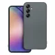 Samsung Galaxy A55 5G szilikon tok, hátlaptok, telefon tok, mikroszálas belsővel, szürke, Metallic