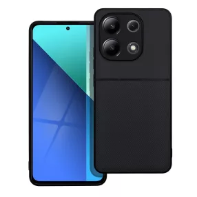   Xiaomi Redmi Note 13 Pro 4G / Poco M6 Pro 4G hátlap tok, telefon tok, stílusos, prémium, fekete, Noble Case