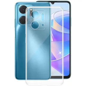   Honor X7a szilikon tok, hátlaptok, telefon tok, vastag, átlátszó, kamera védelemmel, 2mm