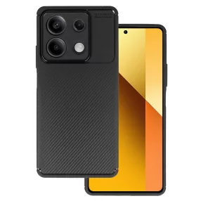   Xiaomi Redmi Note 13 5G szilikon tok, hátlaptok, telefon tok, karbon mintás, fekete, Carbon Premium