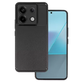   Xiaomi Redmi Note 13 Pro 5G / Poco X6 5G szilikon tok, hátlaptok, telefon tok, karbon mintás, fekete, Carbon Premium