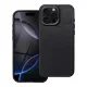 iPhone 16 Pro Max szilikon tok, hátlaptok, telefon tok, karbon mintás, fekete, Carbon Premium
