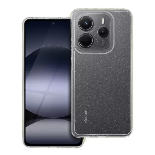 Xiaomi Redmi Note 14 5G szilikon tok, hátlaptok, telefon tok, csillámos, átlátszó, Clear Blink