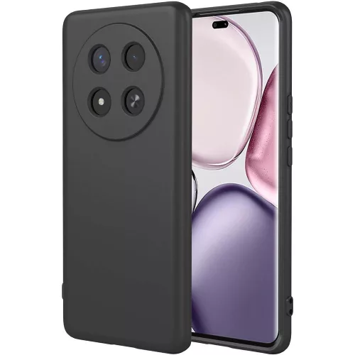 Honor Magic7 Lite 5G szilikon tok, hátlaptok, telefon tok, matt, fekete, Soft