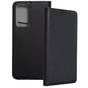   Xiaomi 12 Lite 5G könyvtok, fliptok, telefon tok, mágneszáras, bankkártyatartós, fekete
