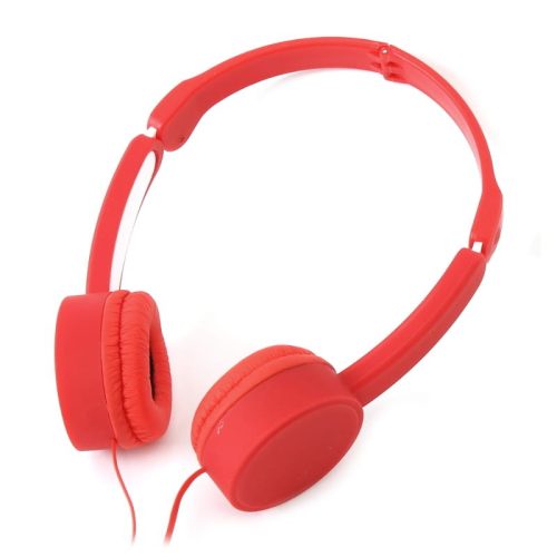 FS FH3920R piros vezetékes fejhallgató 