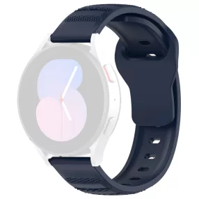   Huawei Watch GT 2 / GT 2 Pro / GT 3 Pro / Xiaomi Watch S1 okosóra szíj, szilikon, sötétkék, Techsuit