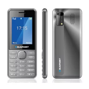   Blaupunkt V24 mobiltelefon, dual sim, ezüst, kártyafüggetlen, magyar menüs