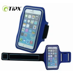   Telefon tok, futó tok karpánt tok, kék, iPhone 5 / 5S / SE,