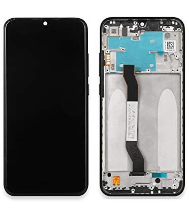 Xiaomi Redmi Note 8 LCD kijelző, érintőpanel, fekete kerettel, gyári