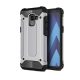 Samsung Galaxy A8 Plus 2018 SM-A730 hátlap tok, telefon tok, ütésálló, ezüst, Armor