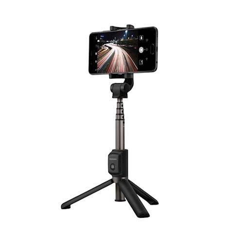 Selfie bot, tripod, távirányítóval, bluetooth-os, vezeték nélküli, fekete, Huawei AF15