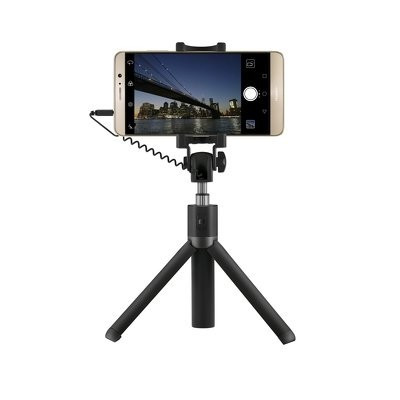 Selfie bot, tripod, 3,5mm jack kábeles, fekete, Huawei AF14