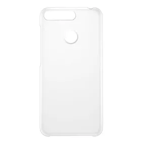   Huawei Y6 Prime 2018 / Honor 7A, hátlaptok, telefon tok, műanyag, gyári, átlátszó