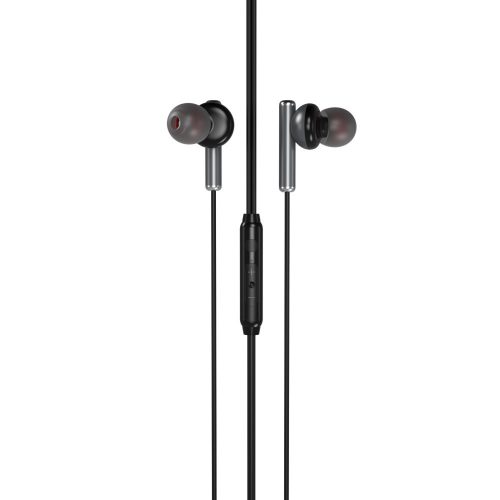 XO EP32 stereo headset, 3.5mm jack csatlakozó, fülhallgató, fekete
