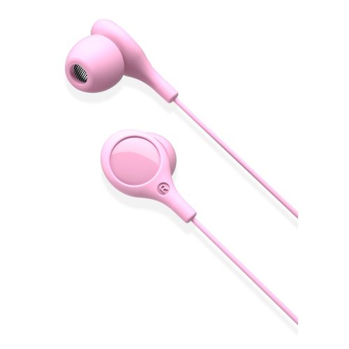 XO EP46 rózsaszín felvevőgombos 3,5 mm jack headset, fülhallgató