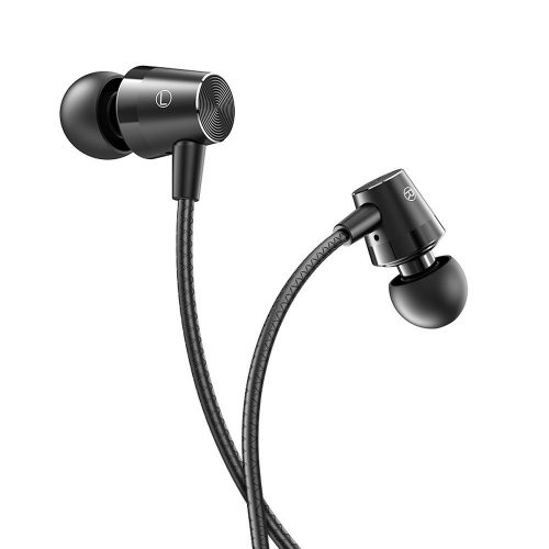 Hoco M79 fekete 3,5mm jack stereo headset, fülhallgató