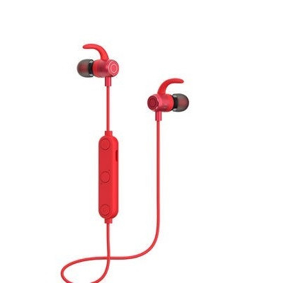 Devia EM035 piros hangerőszabályzós sport bluetooth stereo headset, fülhallgató