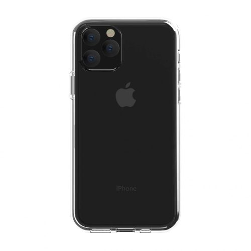 Telefon tok, iPhone 11 Pro hátlaptok, ütésálló, átlátszó, Devia Shark4