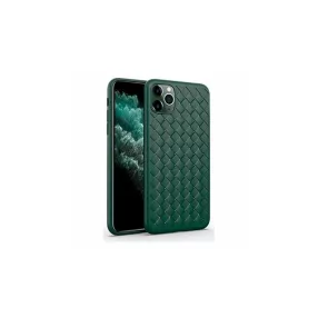   iPhone 11 Pro szilikon tok, hátlaptok, telefon tok, zöld, Devia Woven