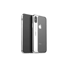  iPhone X / XS szilikon tok, hátlaptok, telefon tok, ezüst, Joway BHK37