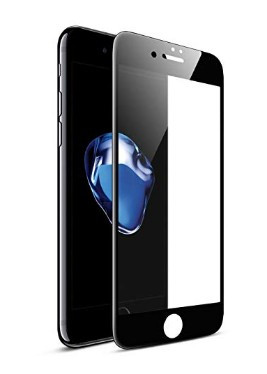 iPhone 7 Plus / 8 Plus PET fólia, előlapi, 3D, hajlított, fekete kerettel, Joway BHM17