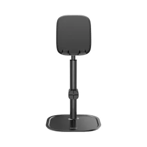   Asztali mobiltelefon tartó, teleszkópos állvány, fekete, Baseus SUWY-A01