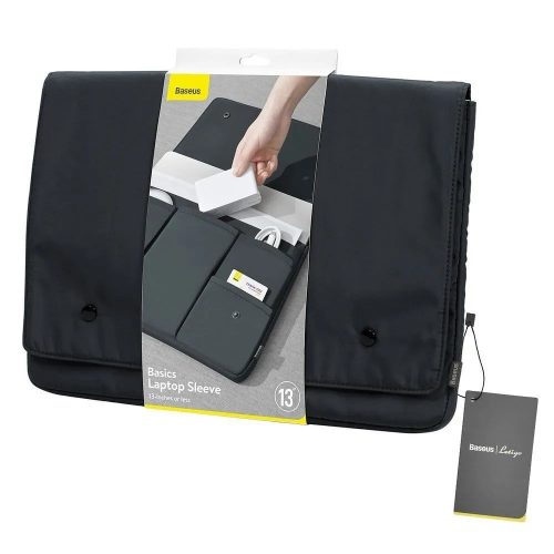 Macbook / laptop táska, 16", vízálló, szürke, Baseus LBJN-B0G