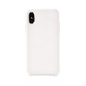   iPhone X / XS szilikon tok, hátlaptok, telefon tok, matt, fehér, Remax RM-1613