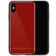 Telefon tok, iPhone X / XS hátlaptok, piros, Remax RM-1653