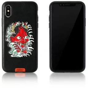   iPhone X / XS hátlaptok, telefon tok, mintás, fekete, Remax RM-1636, Prajna