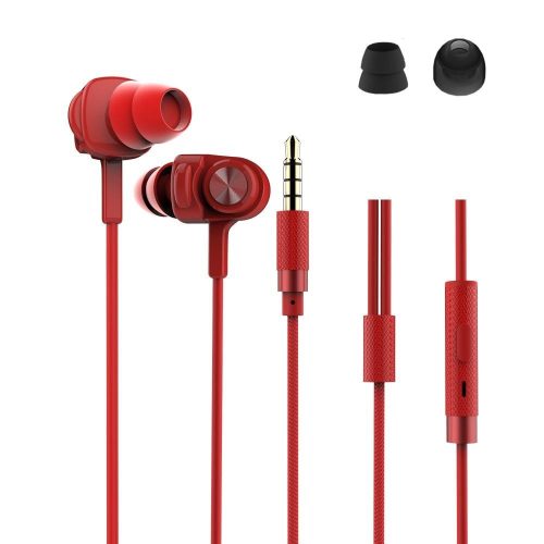 Remax RM-900F piros rezgő prémium gamer stereo headset, fülhallgató
