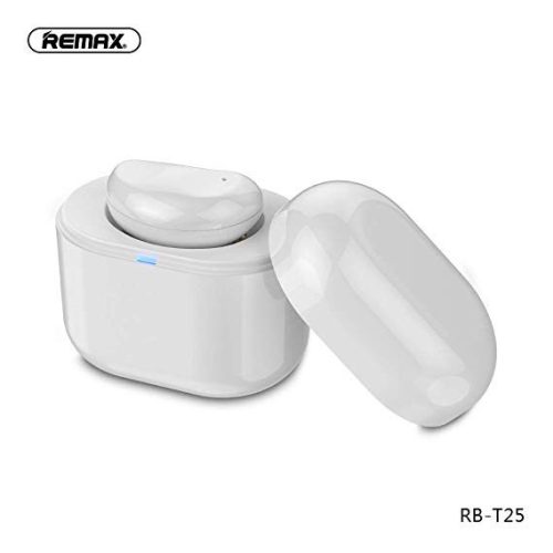 Remax RB-T25 fehér bluetooth headset