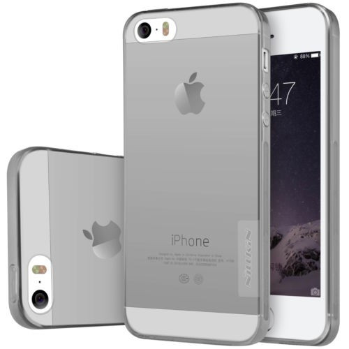 iPhone 6 Plus / 6S Plus szilikon tok, hátlaptok, telefon tok, szürke, Nillkin Nature