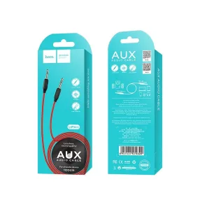 Hoco UPA11 jack-jack audio kábel fekete 3,5mm-3,5mm