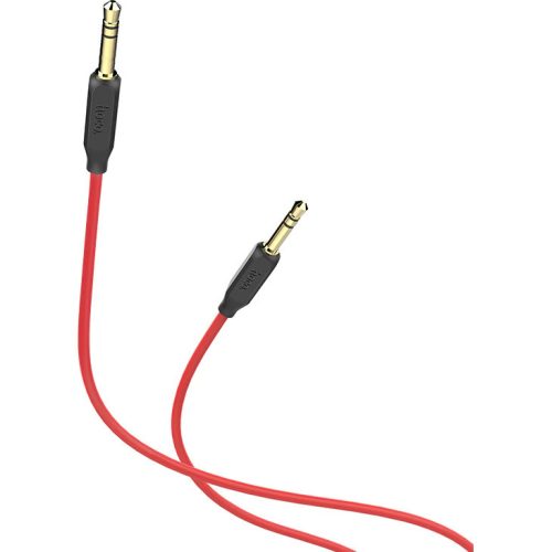 Hoco UPA11 jack-jack (3,5 mm) audio kábel piros 1m