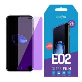   iPhone 6 / 6S üvegfólia, tempered glass, előlapi, edzett, kékfényszűrős, Dotfes E02