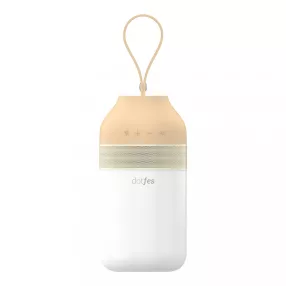   Dotfes bluetooth hangszóró, vezeték nélküli hangszóró, lámpa, barna, Dotfes H04