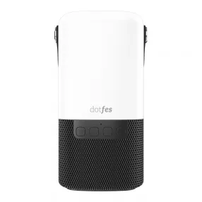   Dotfes bluetooth hangszóró, vezeték nélküli hangszóró, lámpa, fekete, Dotfes H05