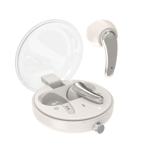 Vezeték nélküli fülhallgató, stereo bluetooth headset, fehér, Pavareal PA-H13