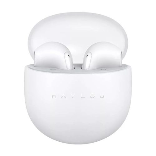 Haylou vezeték nélküli fülhallgató, stereo bluetooth headset töltőtokkal, TWS, fehér, Haylou X1 Neo