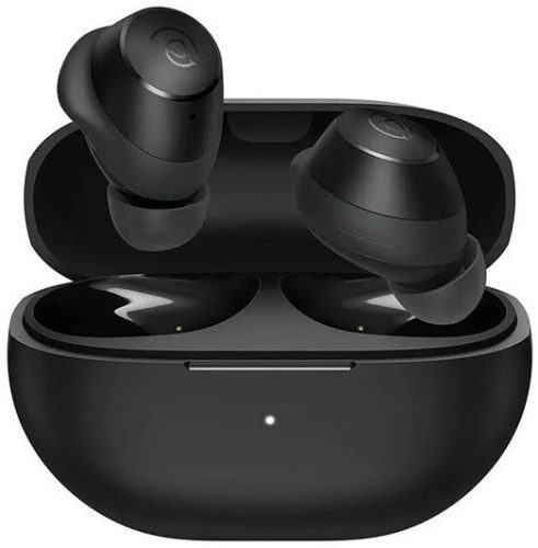Haylou vezeték nélküli fülhallgató, stereo bluetooth headset töltőtokkal, TWS, fekete, Haylou GT1 2023