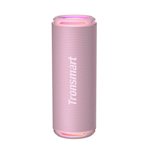 Tronsmart T7 Lite bluetooth hangszóró, vezeték nélküli hangszóró, RGB led, IPX7, rózsaszín, 24W