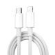 iPhone adatkábel, töltőkábel, USB-C - iPhone 8pin, lightning, fehér, 30W 1.2m, WIWU Wi-C008