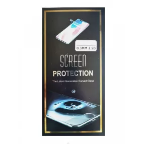   Univerzális 6 col üvegfólia, tempered glass, előlapi, edzett, 152x69mm