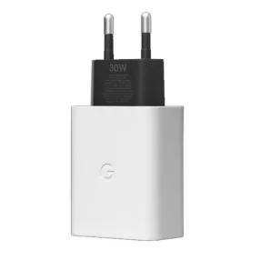    Google hálózati Type-C gyors töltőfej, 30W, gyári, fehér (csomagolás nélküli)