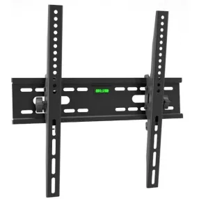   Fali TV konzol, dönthető, VESA 400 x 400, 32" - 55", fekete