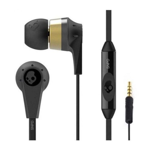 Skullcandy S2IKDY-144 fekete-arany sztereo headset fülhallgató 3,5mm jack csatlakozóval